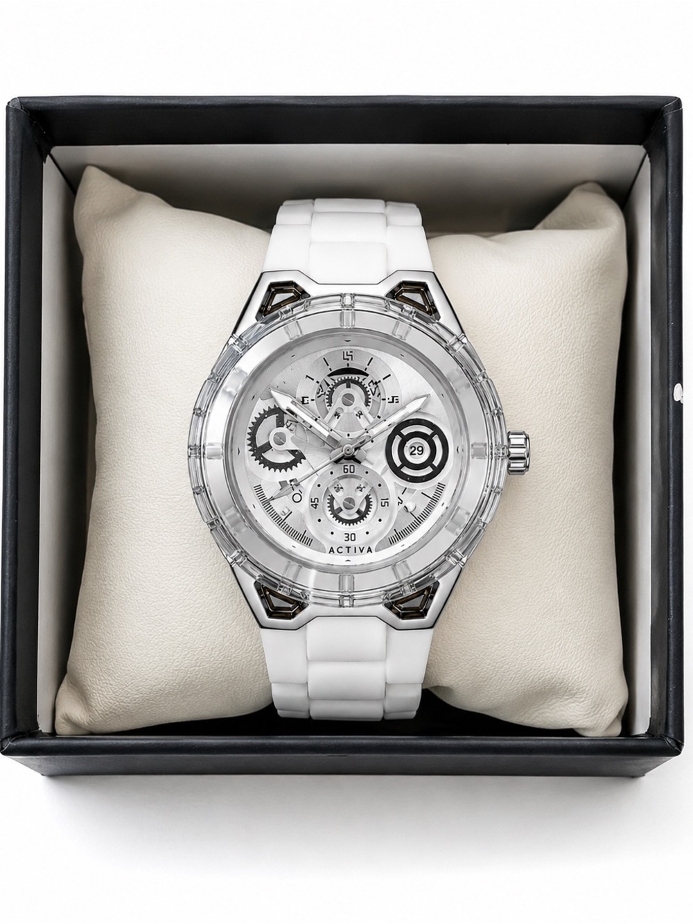 Activa Drift X Invicta Men's Watch - 44mm. White (ACW9349-008)